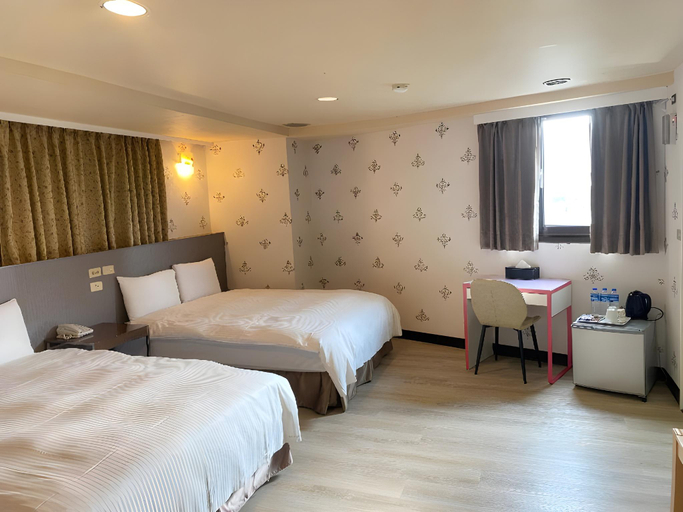 Bedroom 3, Xiemen Relite Hotel, Taipei City