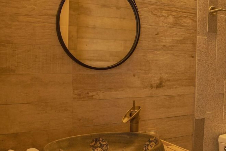 Bathroom 4, Mingfangyuan Art Hotel (Jingdezhen Airport Branch), Jingdezhen