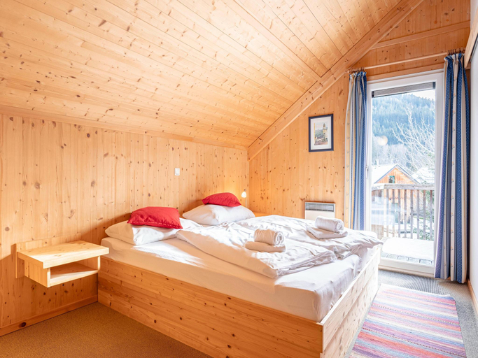 Bedroom 3, Attractive chalet with sauna, Murau