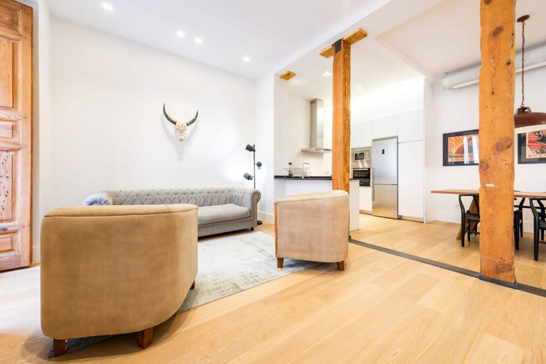 Room 4, Barco Design 1-bedroom apt in Malasa a, Madrid
