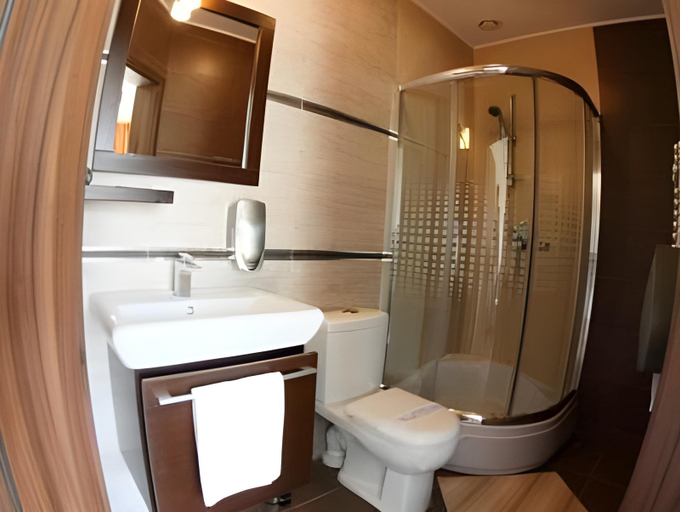 Bathroom 4, Hotel Mieszko, Rzeszów City
