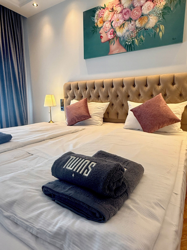 Bedroom 2, Twins Hotel, Duisburg