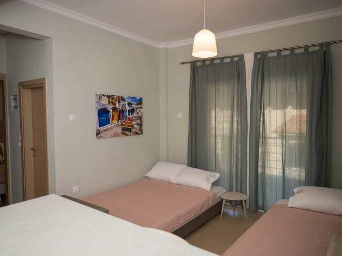 Bedroom 2, Zoe Seaview Apartment by Rentalspro, Central Macedonia