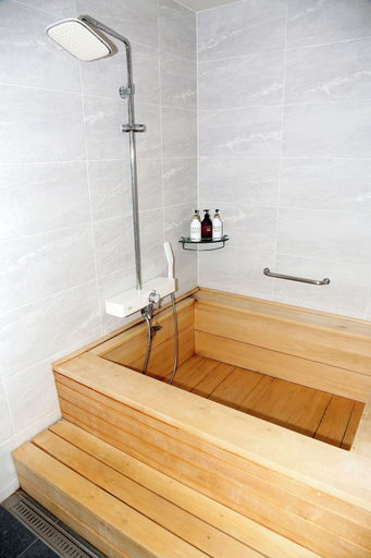 Bathroom 4, Mungang Sulfur Hot Springs, Chungju