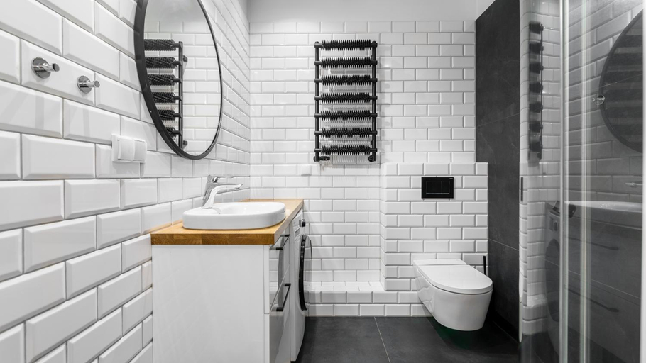 Bathroom 3, CITYSTAY Garden Gates Apartment, Gdańsk City