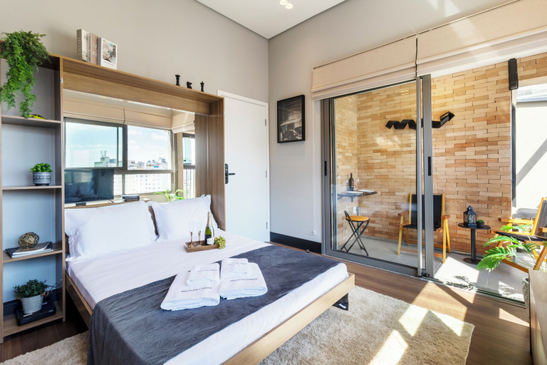 Bedroom 3, Perto do Allianz Park com Piscina e AC, São Paulo