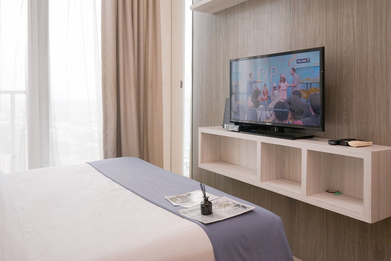 Bedroom, Cozy Studio Apartment Tree Park City Bsd, Tangerang Selatan