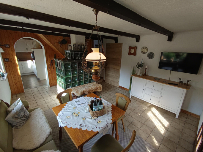 Living room 5, Ferienhaus Am Hermannsberg, Oberschonau, Schmalkalden-Meiningen