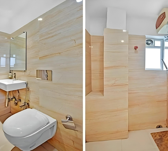 Bathroom 5, A Place you will always cherish for staying in, Kolkata