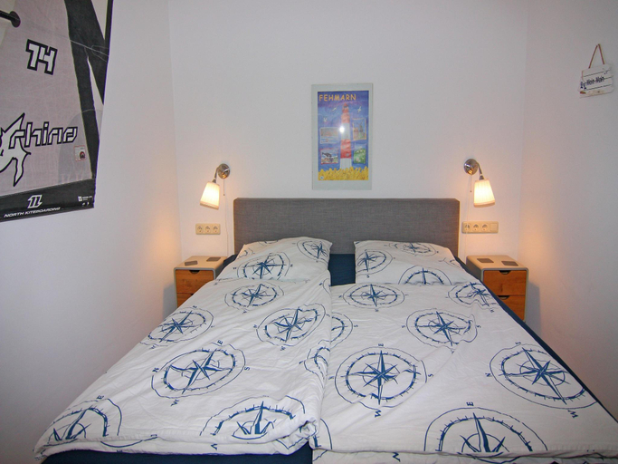 Bedroom 2, Ferienwohnung in Orth for zwei Personen, Ostholstein