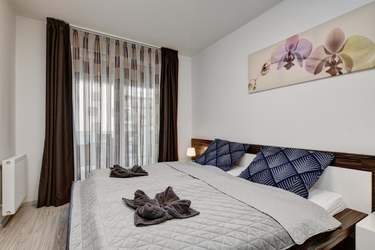 Bedroom 3, Vision Apartments Budapest, Budapesti