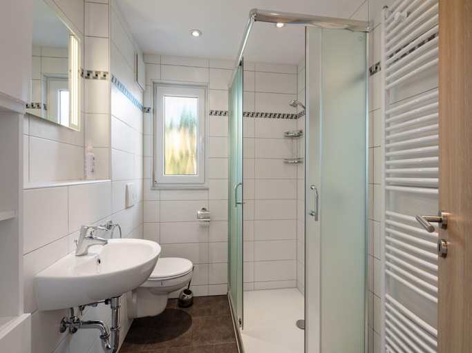 Bathroom, Ferienhaus in Thuringen mit Garten, Wartburgkreis