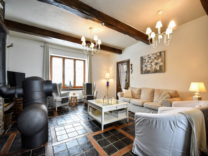 Bedroom 3, Luxury Pool Villa in Goesnes, Namur