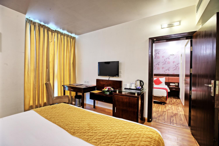 Bedroom 3, Rosemallow Hotel, Delhi