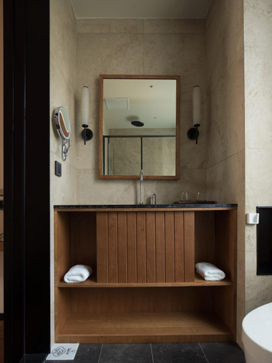 Bathroom 3, 重庆濮上复古阁楼酒店, Chongqing