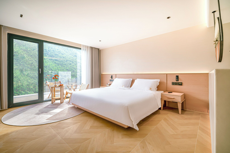 Bedroom 3, Wuxing Qinglan Homestay, Huzhou