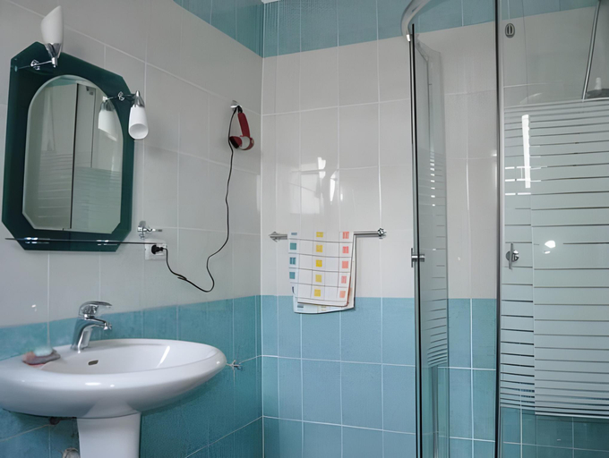 Bathroom 3, Hotel 3A, Tirana