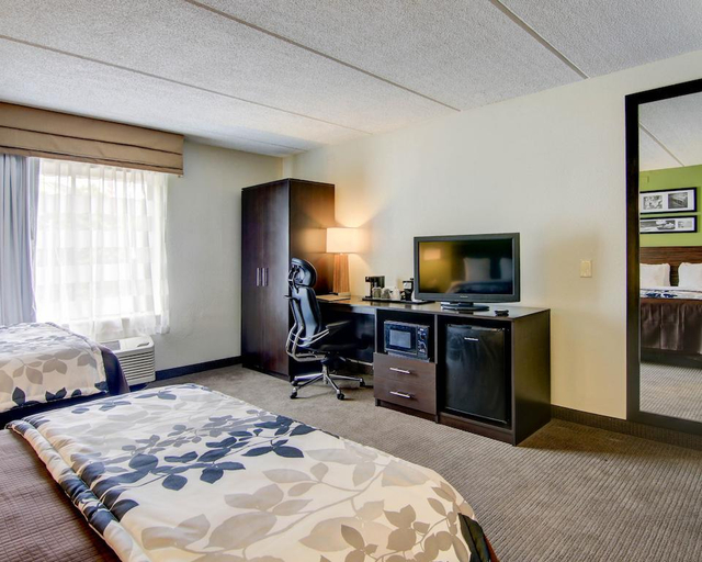 Bedroom 4, Sleep Inn Atlanta Airport, Clayton