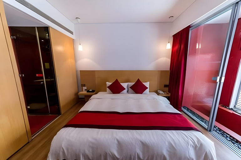 Bedroom 2, Hotel Double One, Taipei City