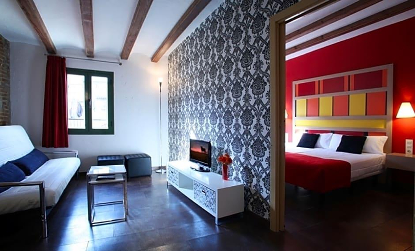 Bedroom 2, Apartaments Ciutat Vella, Barcelona