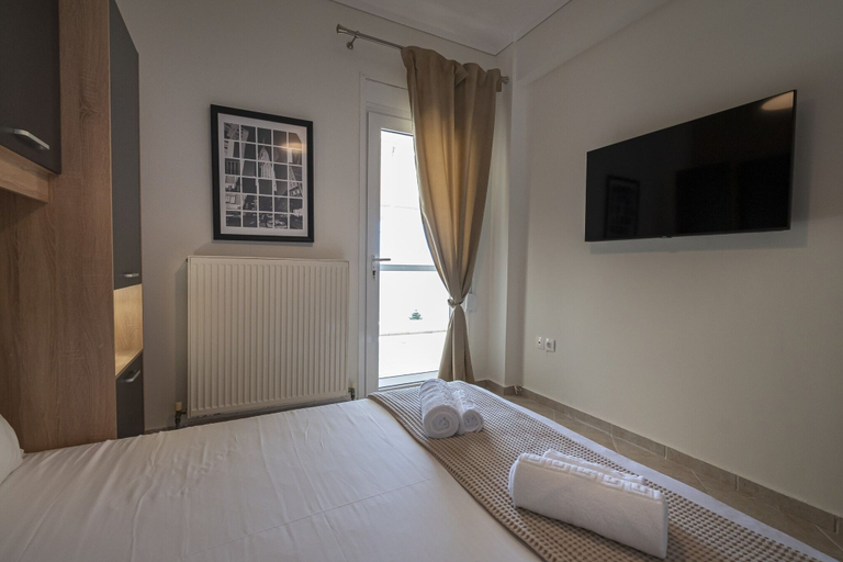 Bedroom 2, Theano Apartment by Rentalspro, Central Macedonia