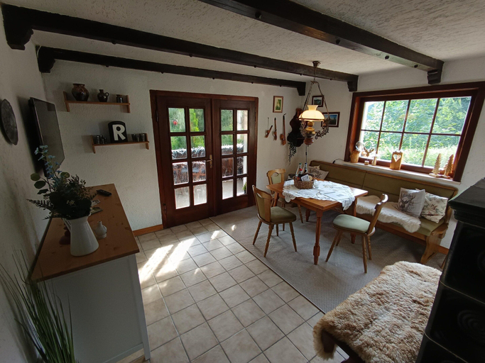 Living room 3, Ferienhaus Am Hermannsberg, Oberschonau, Schmalkalden-Meiningen