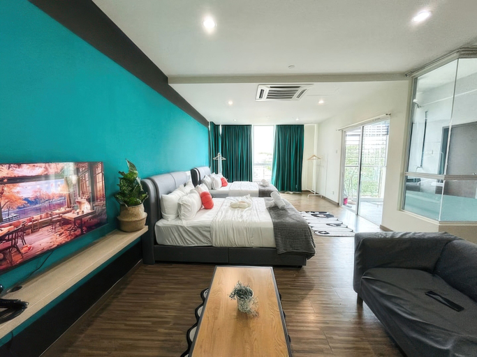 Bedroom 2, Zetapark Condominium by Emily in Town, Kuala Lumpur