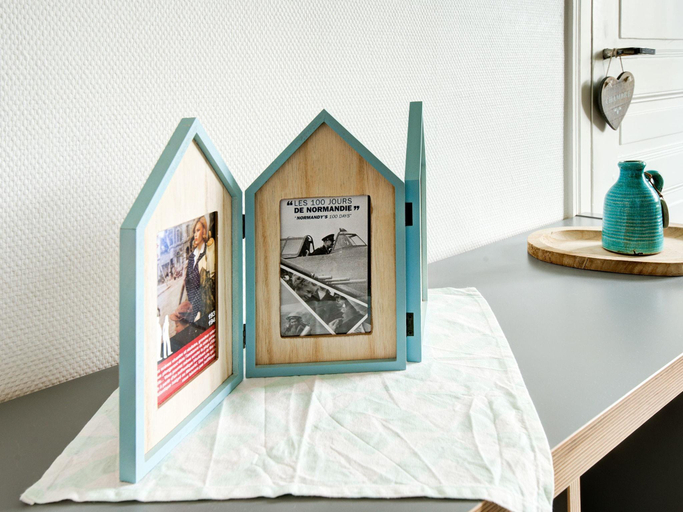 Bedroom 2, Isigny-sur-Mer Apartments, Calvados