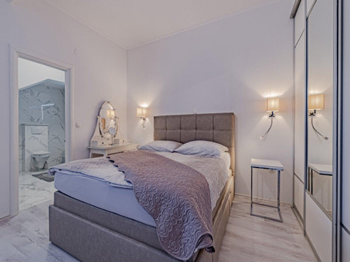 Bedroom 2, Villa Ponar with Swimming Pool, Orebić