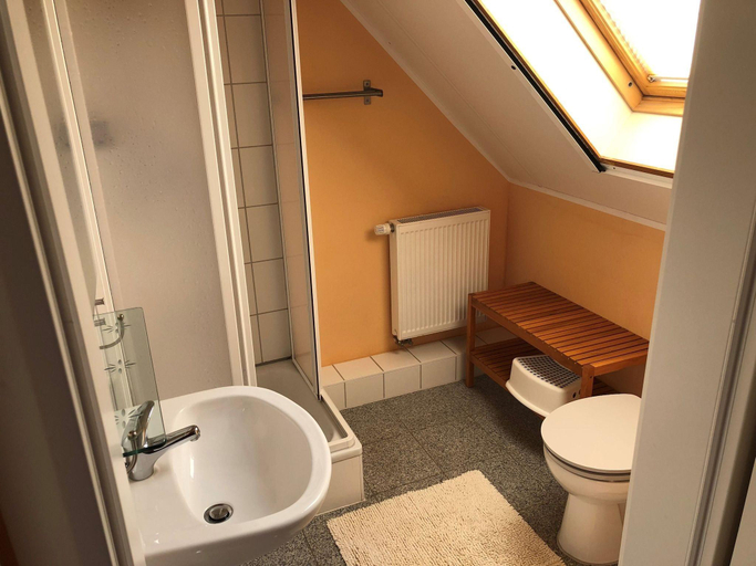 Bathroom 4, Apartments Aura - Comfort Studio Apartment 2 with shared swimming pool, Dubrovnik