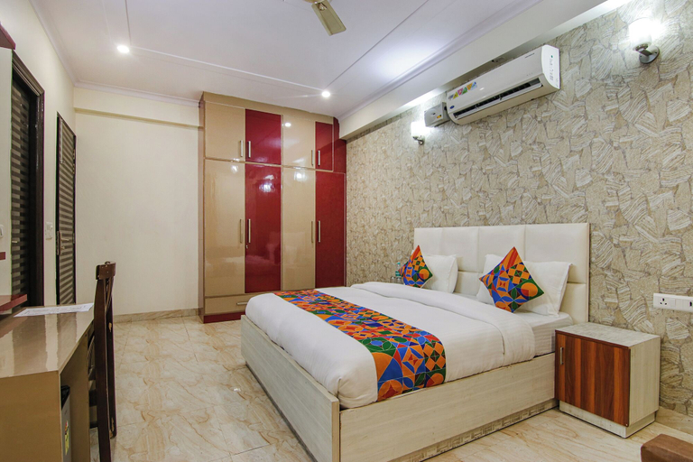 Bedroom 3, Homefort Stays, Millennium City Centre Gurugram, Gurgaon