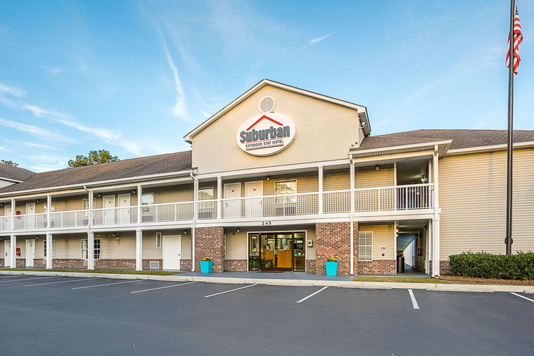 Exterior & Views 2, Suburban Studios of Wilmington, New Hanover
