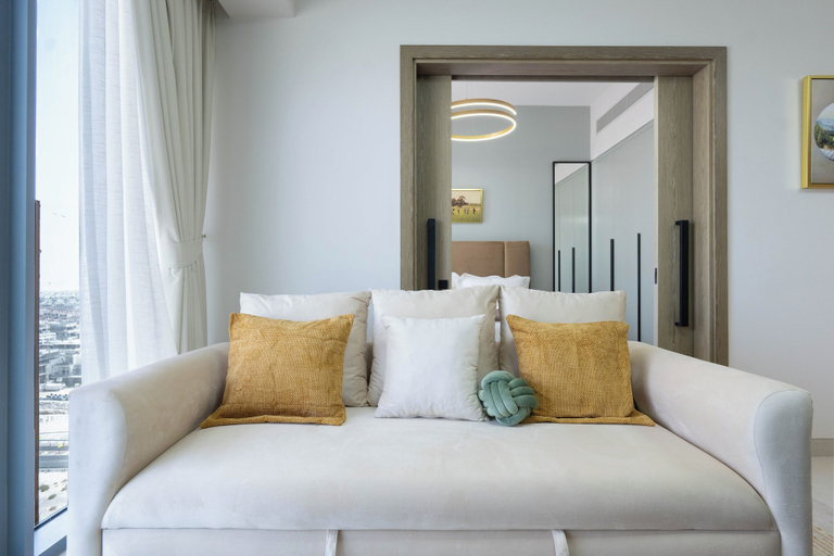 Bedroom 3, KeyRock Living - Luxe Escape with Pool, Dubai