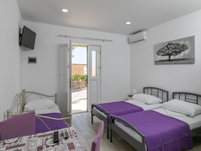 Bedroom 1, Apartments KarolMara-Studio Aparment 1, Župa Dubrovačka