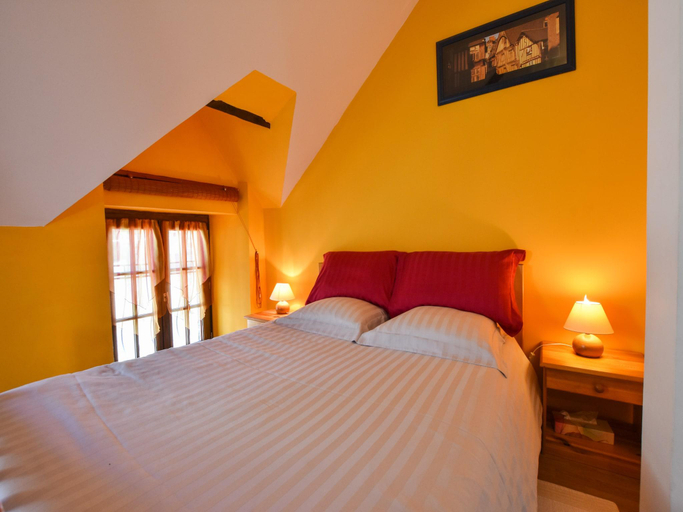 Bedroom 2, Cozy Garden Villa in Bonnemain, Ille-et-Vilaine