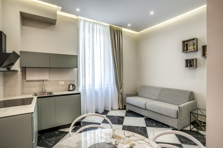 Room 5, Pink Rose in Naples With 1 Bedrooms and 1 Bathrooms, Napoli