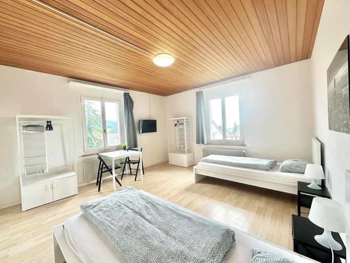 Bedroom 2, ZIMMERzuVERMIETEN.ch Günsberg, Lebern