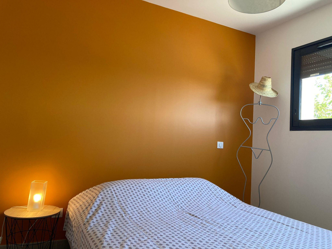 Bedroom 3, Stylish Villa in Sainte-Valiere, Aude