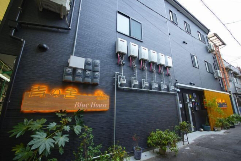 Exterior & Views 2, Osaka Blue House / Disposable Bedding / Four Stops Within an Eight-Minute Walk, Osaka