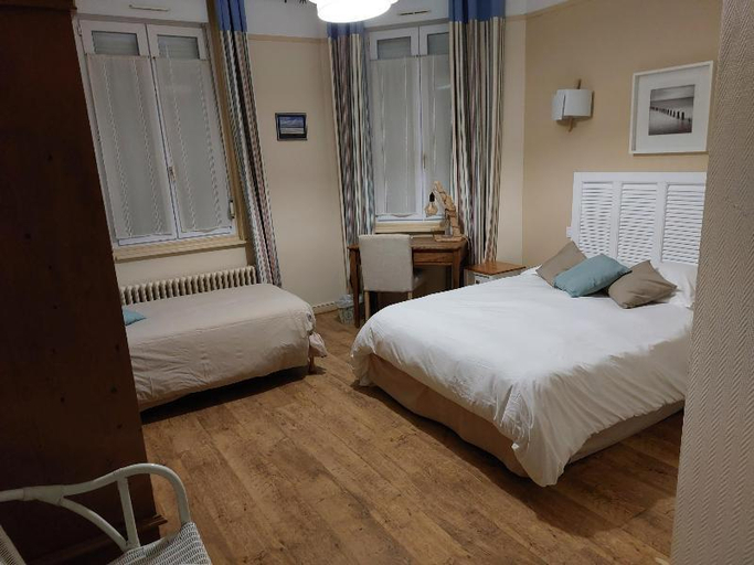 Bedroom 2, Logis Hotel & Restaurant "Au Gre du Vent", Pas-de-Calais