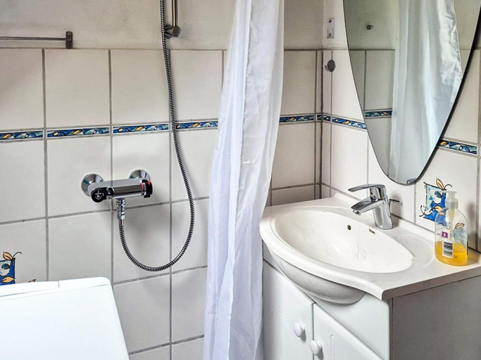 Bathroom, 5 Person Holiday Home in Odder, Odder