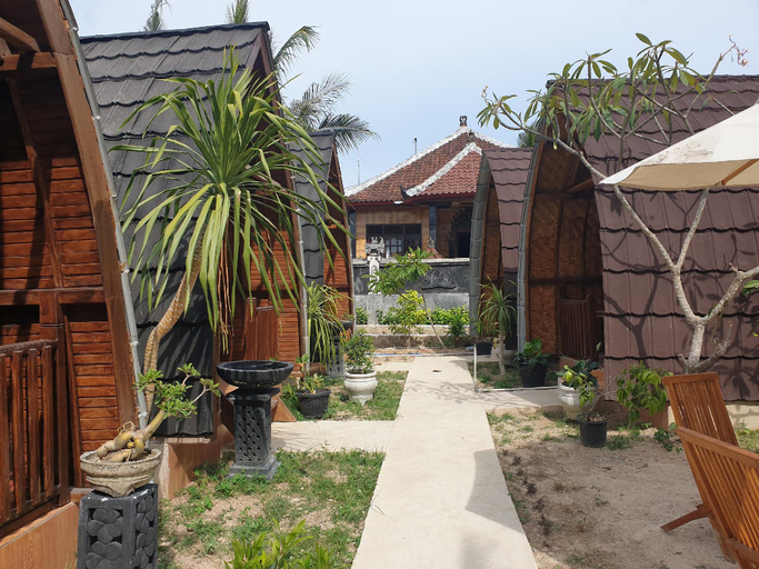 Public Area, Jambu Guesthouse, Klungkung