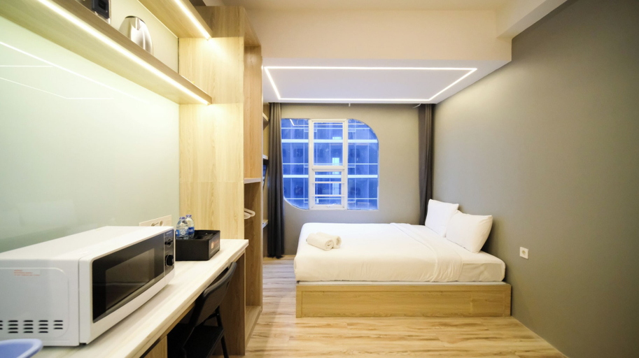 Bedroom, Homey And Warm Studio No Kitchen The City Square Surabaya Apartment, Surabaya
