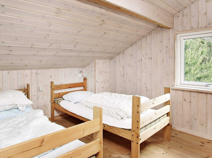 Bedroom 2, 4 Star Holiday Home in Albaek, Frederikshavn