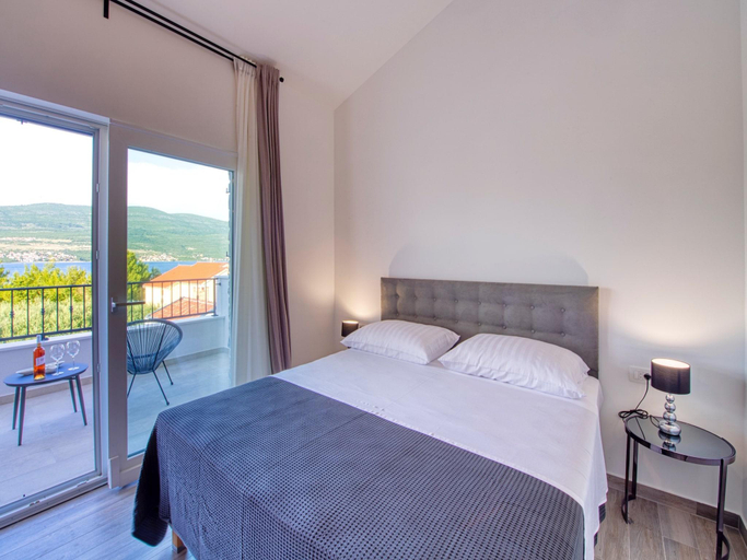 Bedroom 3, Villa in Pridraga with Pool near the Sea, Novigrad