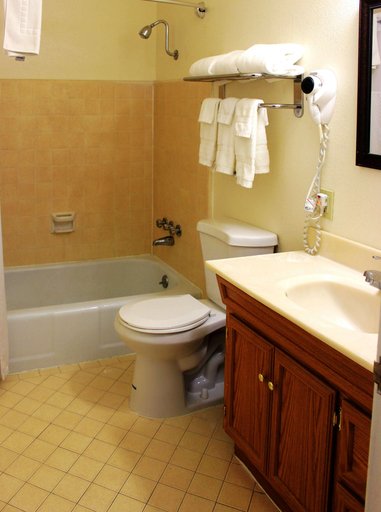 Bathroom 5, Rodeway Inn Near University-Gateway To Yosemite, Merced