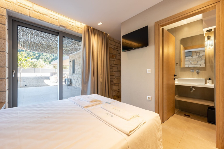 Bedroom 2, Terra Petra Luxury Villas - Gaia Villa, Central Macedonia