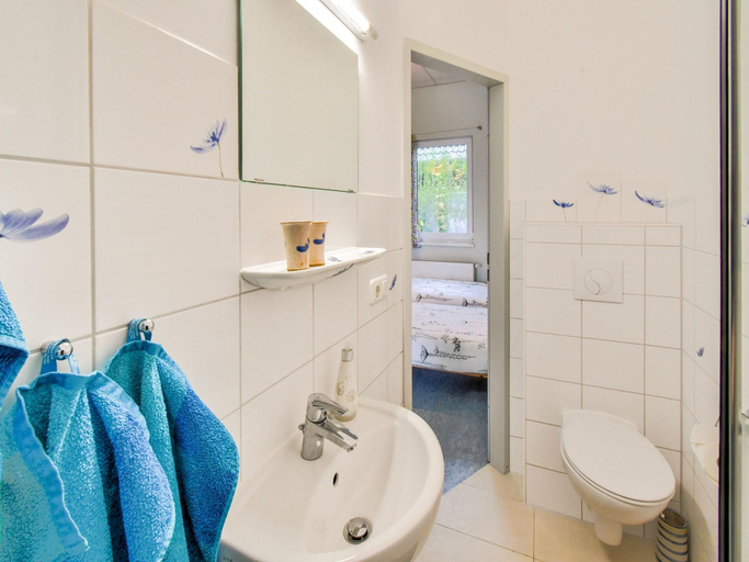 Bathroom 3, Wohnung nahe Ostsee Graal Muritz Strand, Rostock