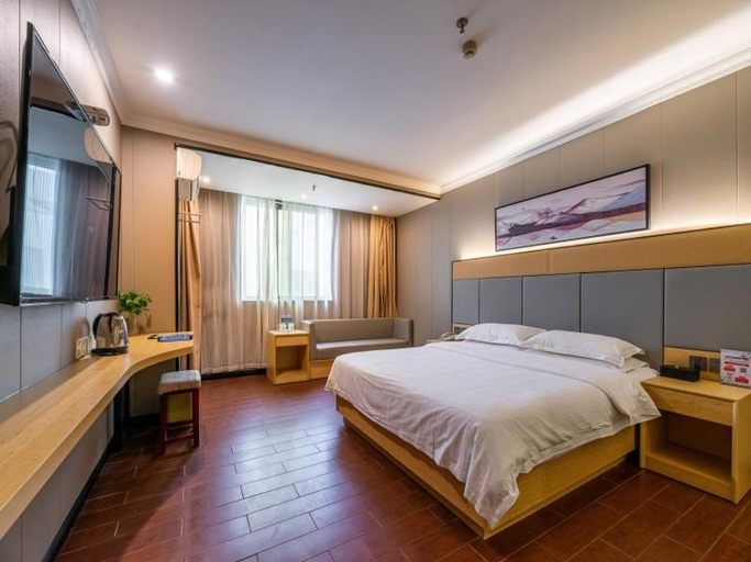 Bedroom 3, GreenTree Inn Suzhou Suburb - Mudu Town Ancient Street Express Hotel, Suzhou