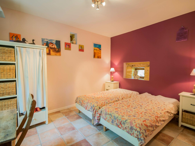Bedroom 3, Dordogne Poolside Escape, Lot